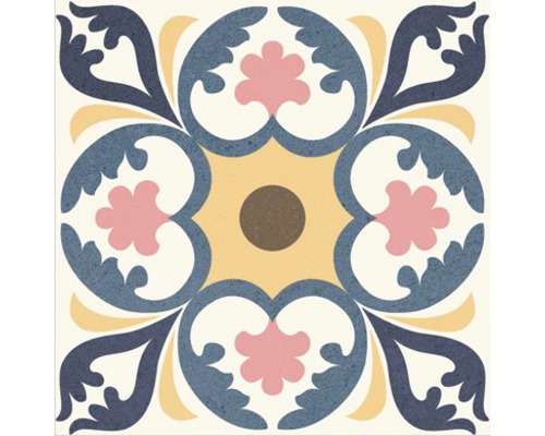 Porseleinen wand- en vloertegel Heritage taco in 76 verschillende designs 16,5 x 16,5 cm
