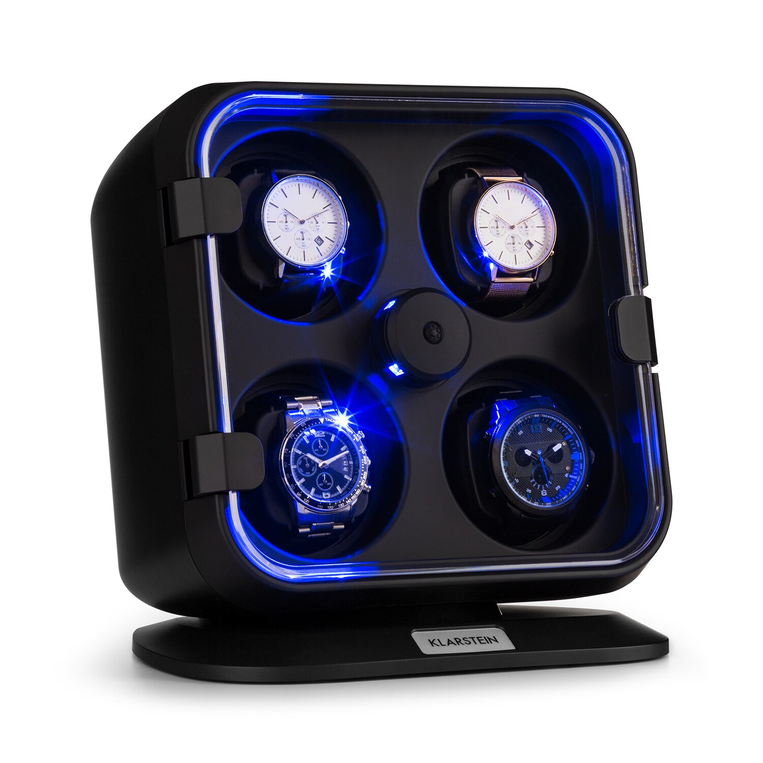 Clover Uhrenbeweger 4 Uhren 3 Rotationen 4 Geschwindigkeiten LED