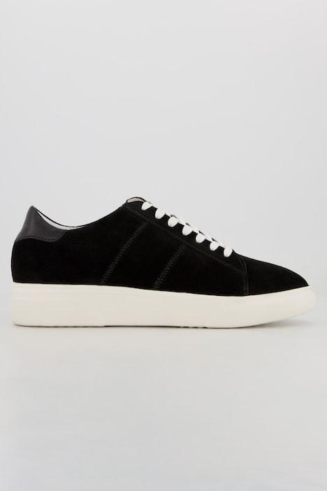 Sneaker, Veloursleder, Weite H
