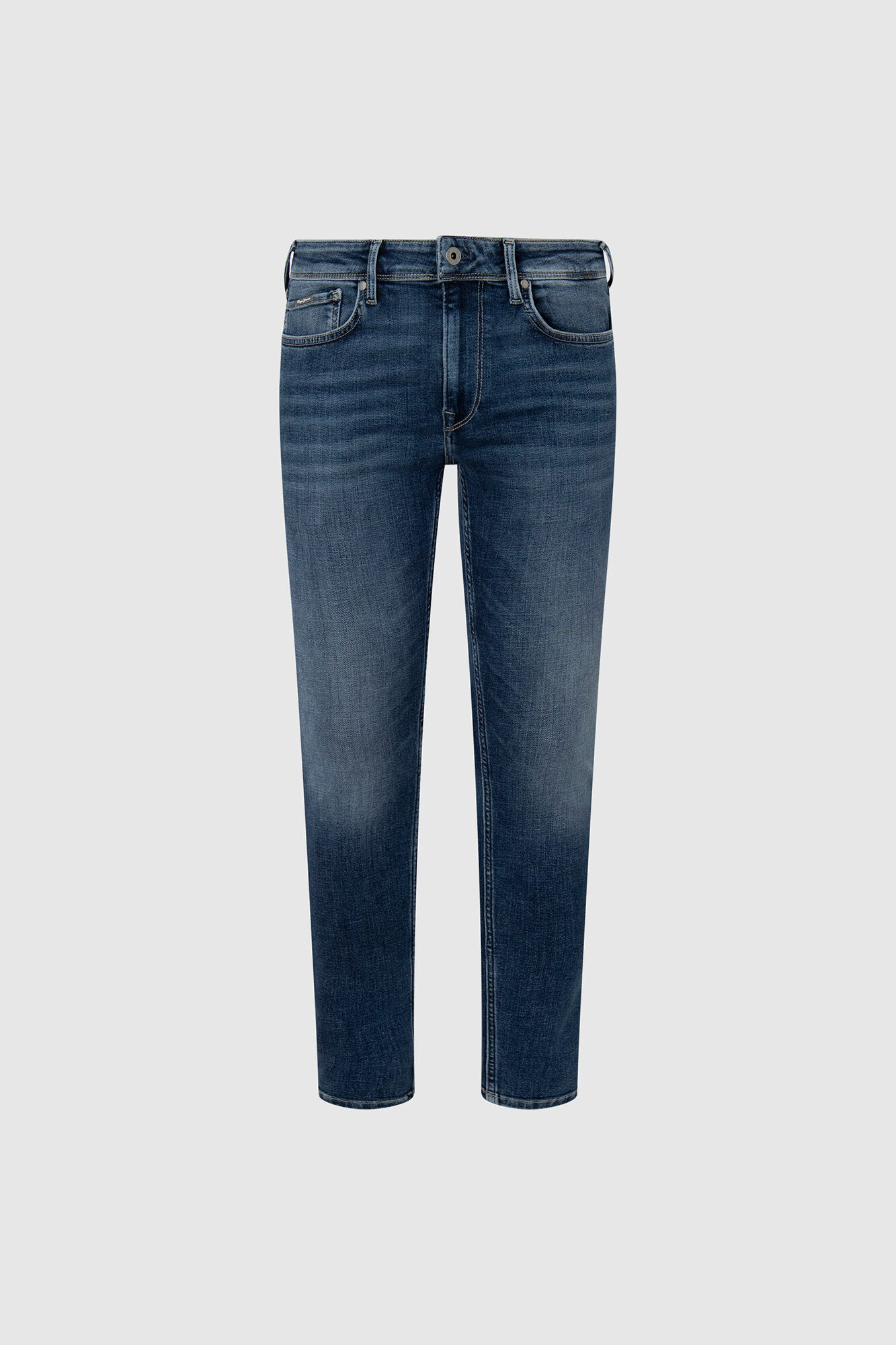 Calça jeans skinny, corte de biquíni