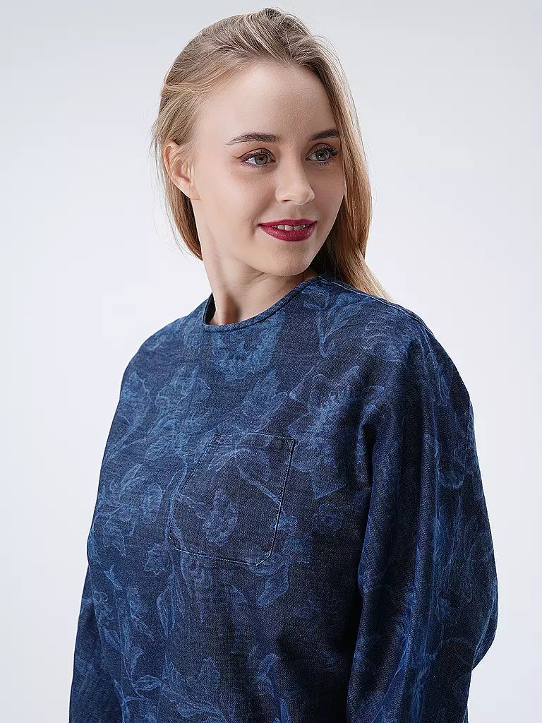 WEEKEND MAX MARA Jeansbluse ALBIO blau