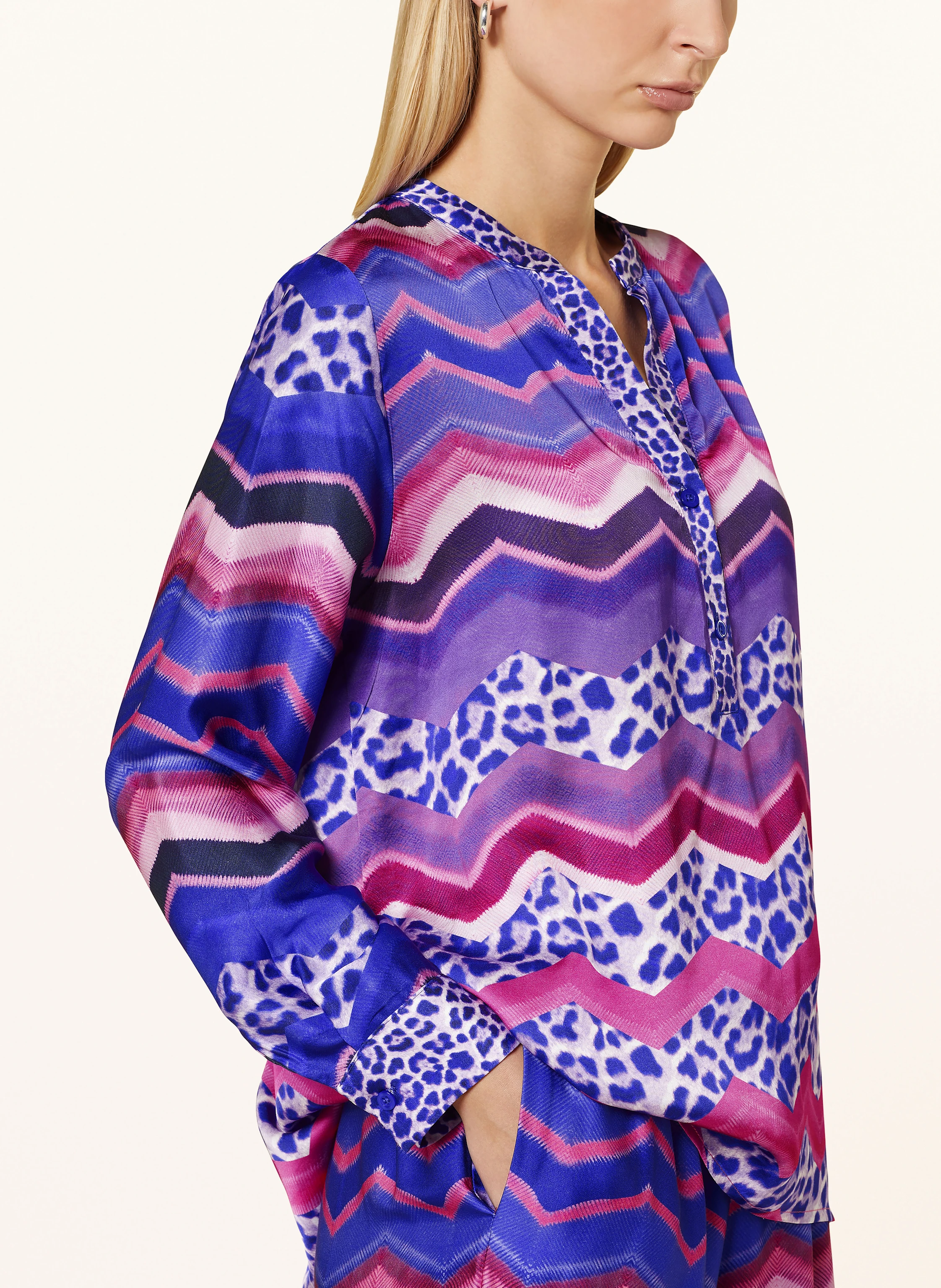 miss goodlife Blusenshirt aus Satin