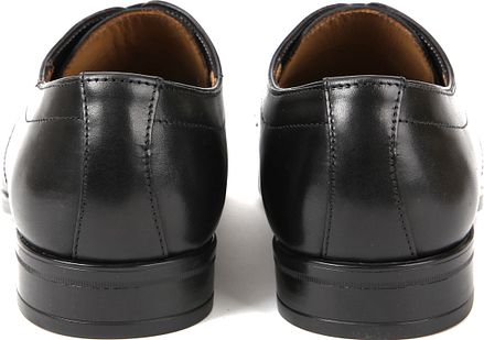 Giorgio Serrano Leren Schoen Zwart HE38202- 100 Nero kopen