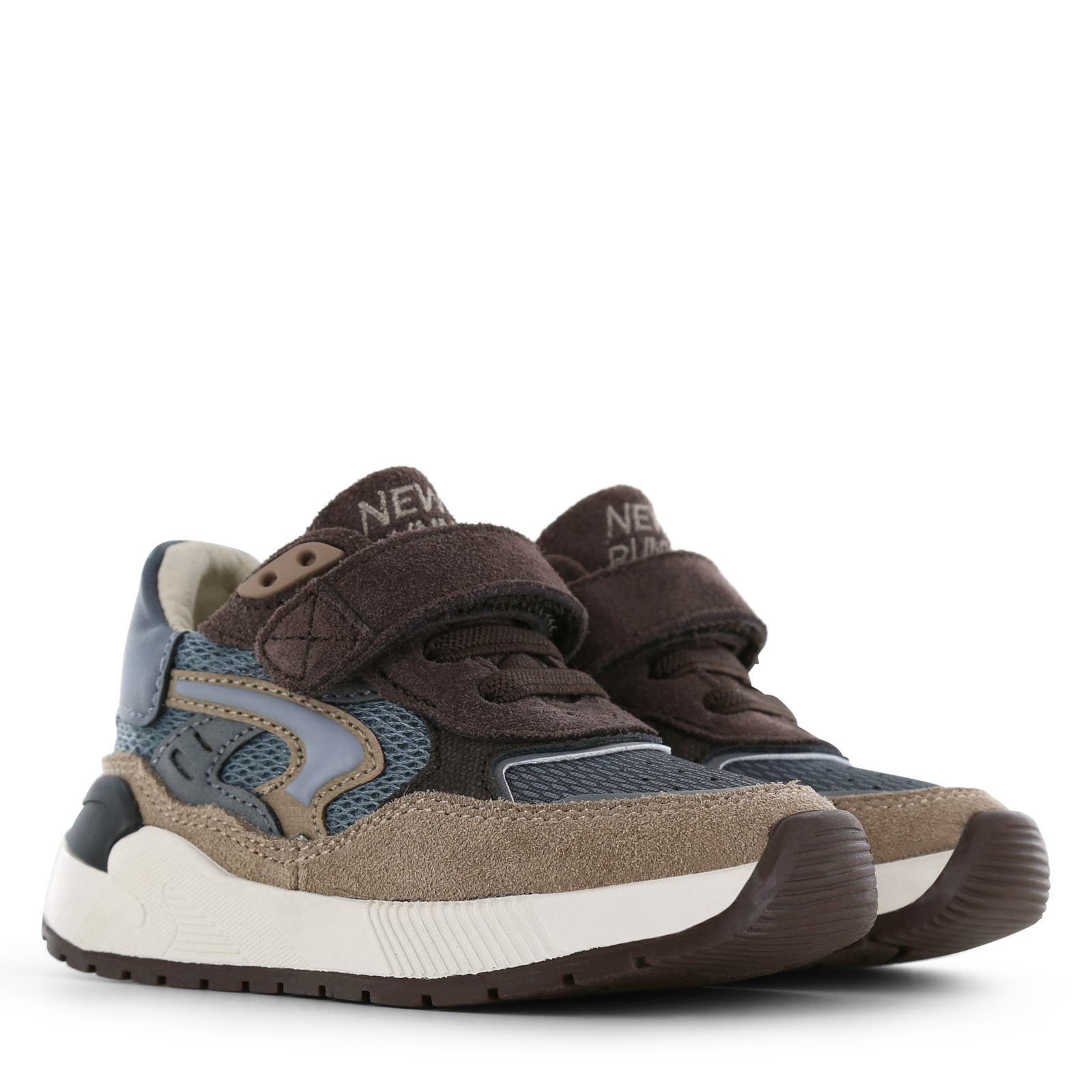 Shoesme blauwe sneaker Mesh, Microfiber nubuck, Suède | Jongens schoenen