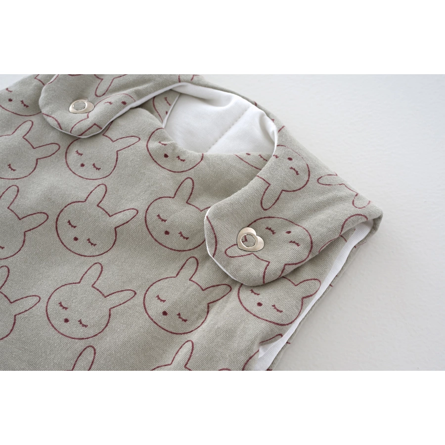 Träumeland Schlafsack Liebmich Kuschelhase grün