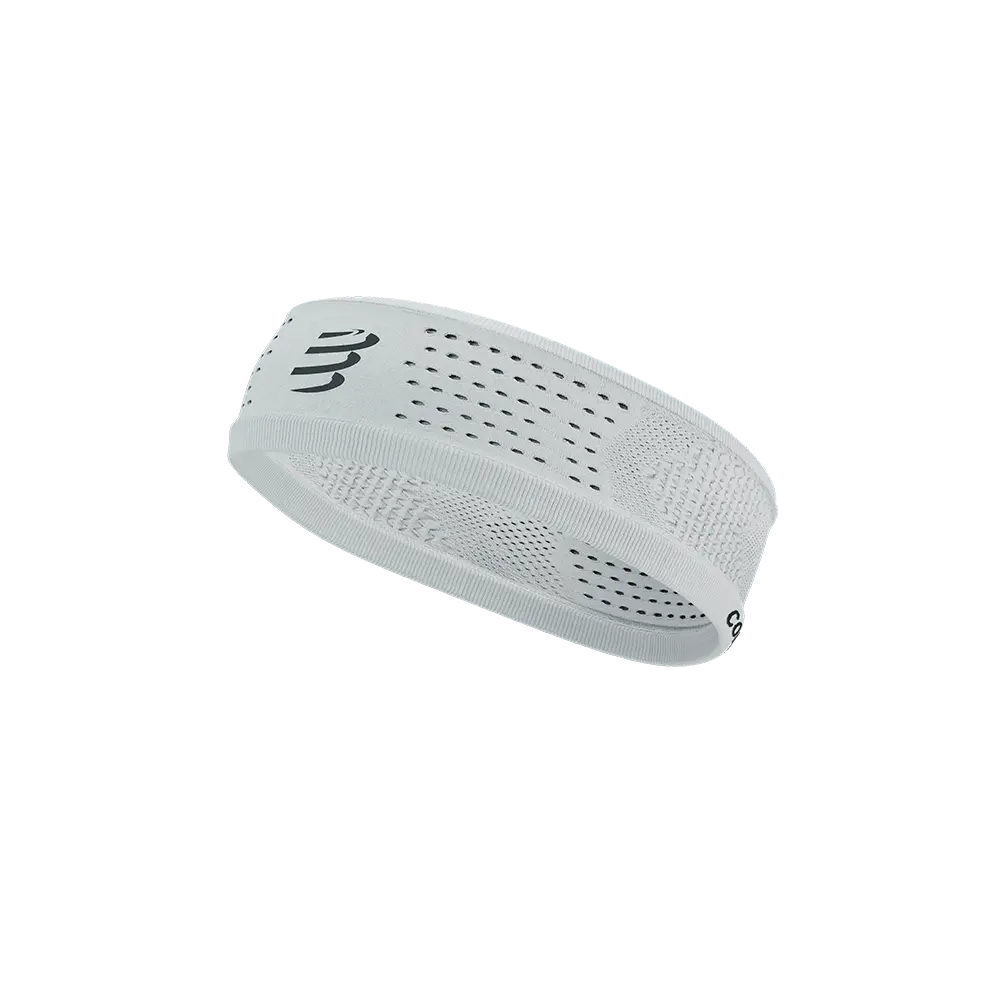 Compressport Thin Headband On/Off Wit/Zwart
