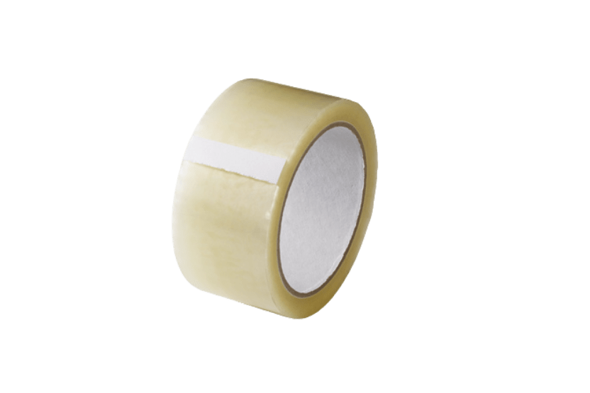 Tape PP 50mm x 66mtr. transparant
