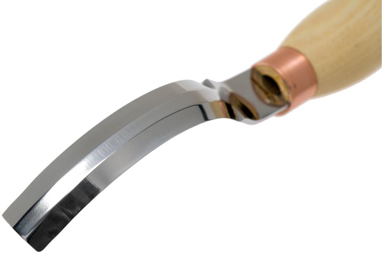 BeaverCraft Spoon Carving Knife Long 90 mm Long SK3LONG, Double Edge, lepelmes