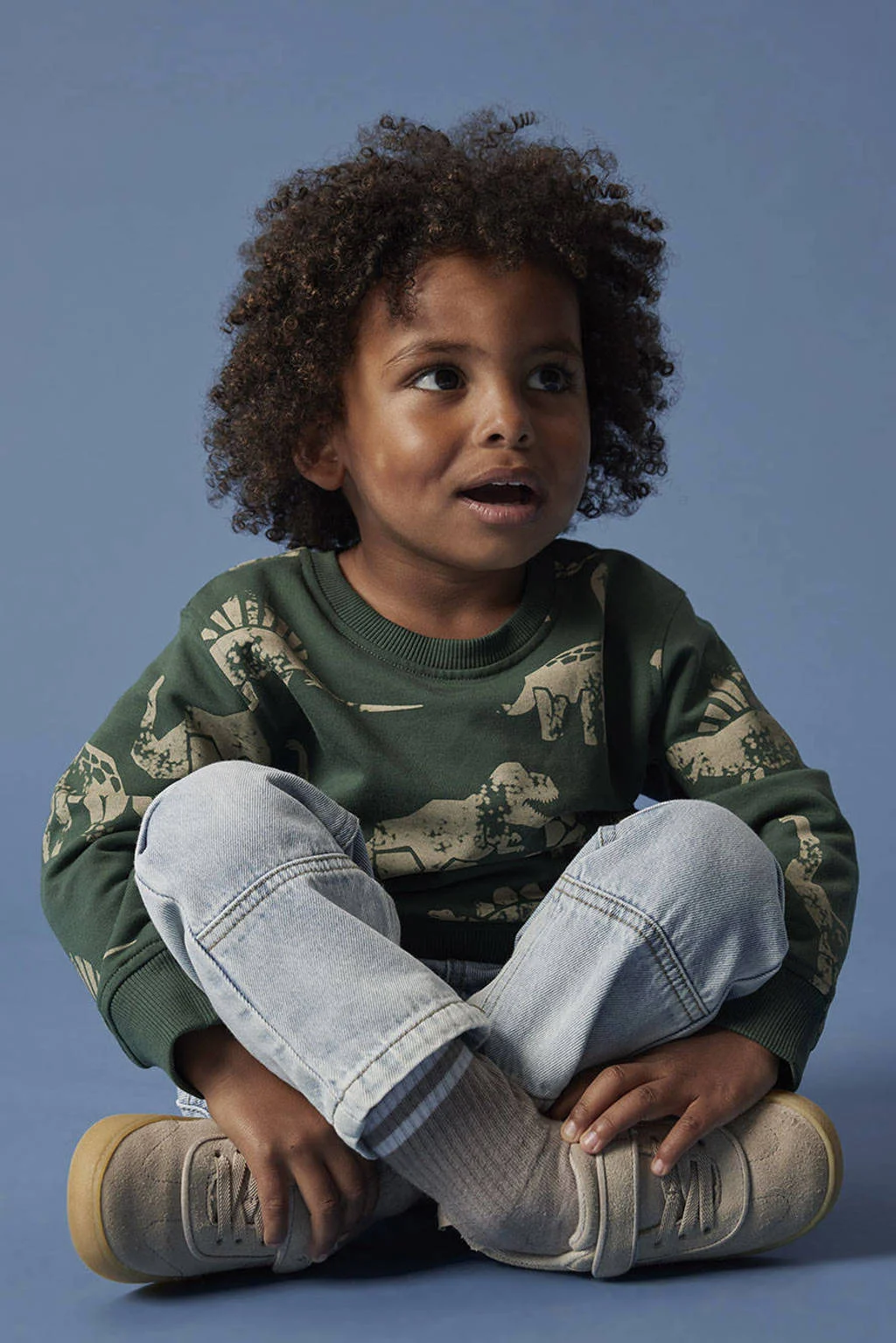 NAME IT MINI sweater groen
