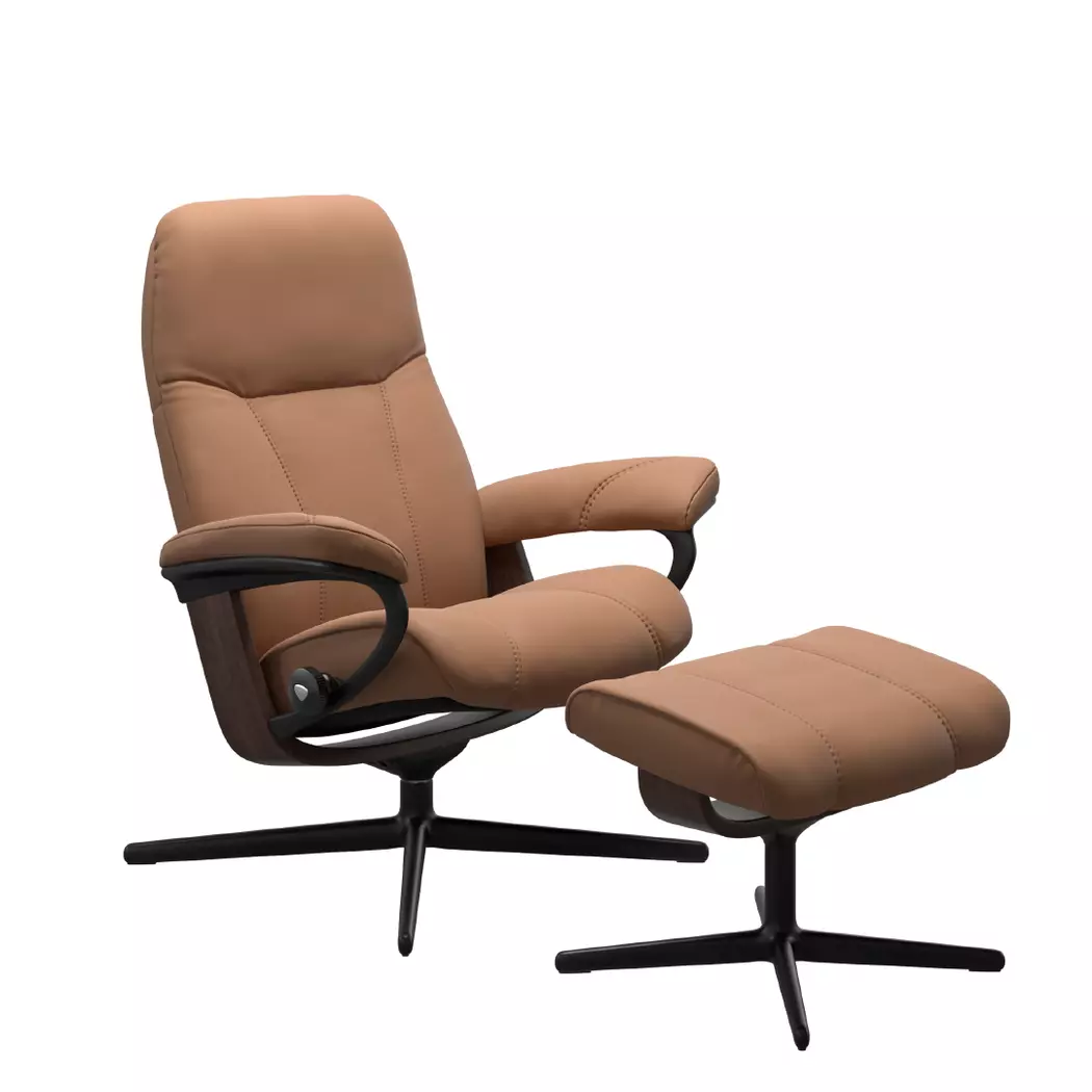 Sessel mit Hocker Consul Cross