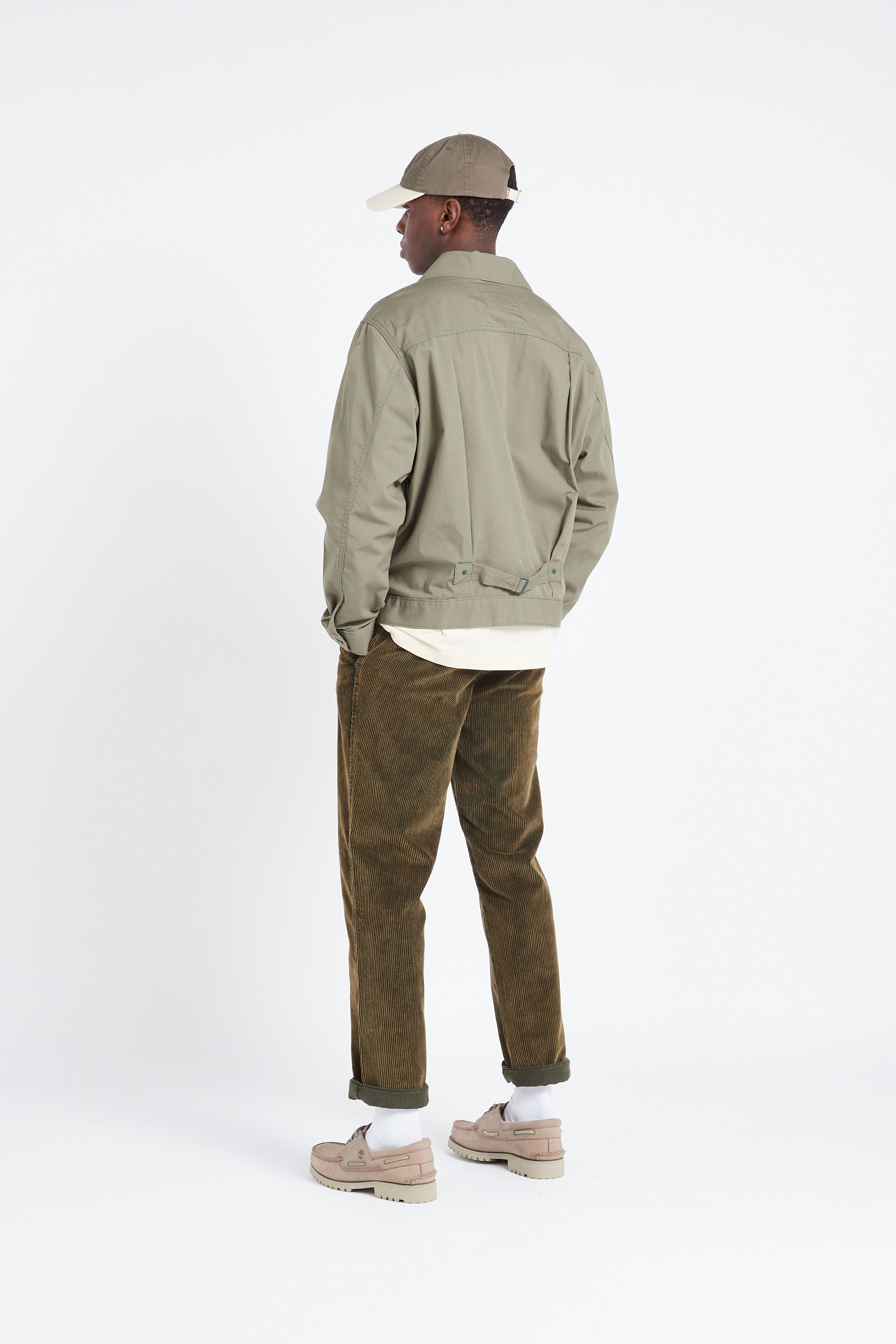 LEVI'S Surchemise TYPE I TRUCKER Vert
