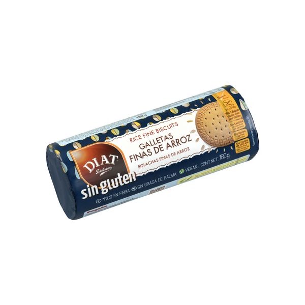 Diet-radisson Bolachas Finas de Arroz sem Gluten 180 g