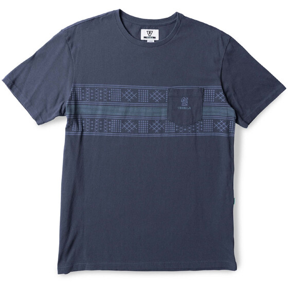 Vissla Waikiki SS PKT Tee Midnight Men FA24