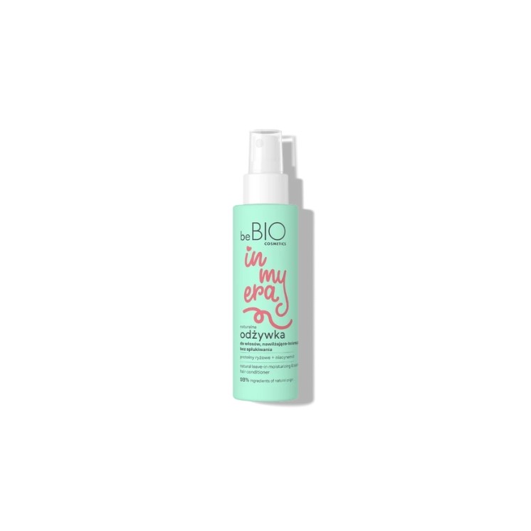 BeBio Cosmetics IN MY ERA Natürlicher feuchtigkeitsspendender und ausgleichender Conditioner, Leave-in, 150 ml