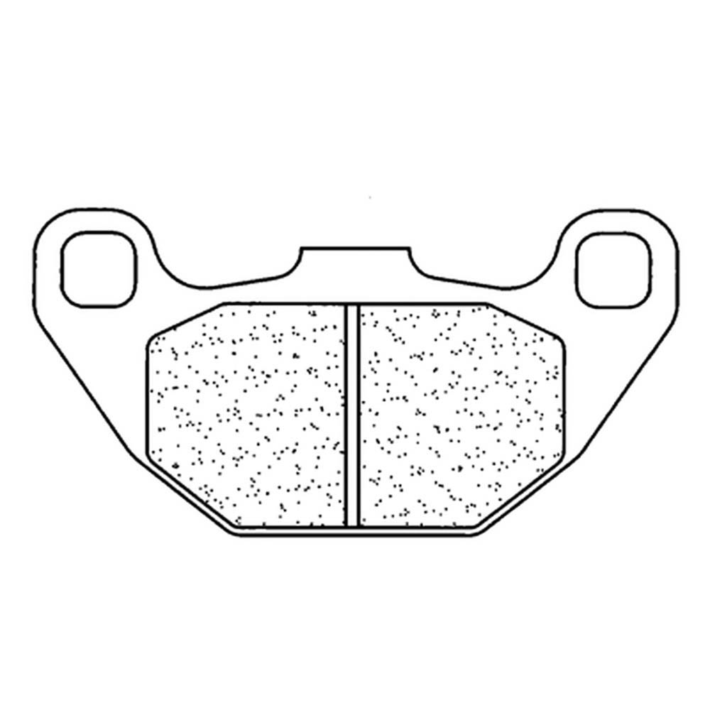 Cl brakes - Plaquettes de frein Quad métal fritté - 1123ATV1