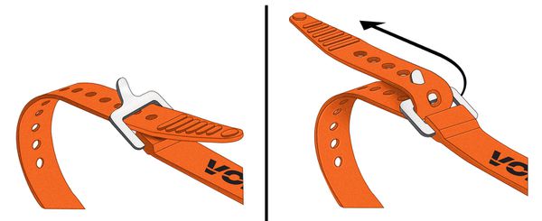 VOILE-STRAPS NANO-SERIE Riemen  black  40.64cm (16'')