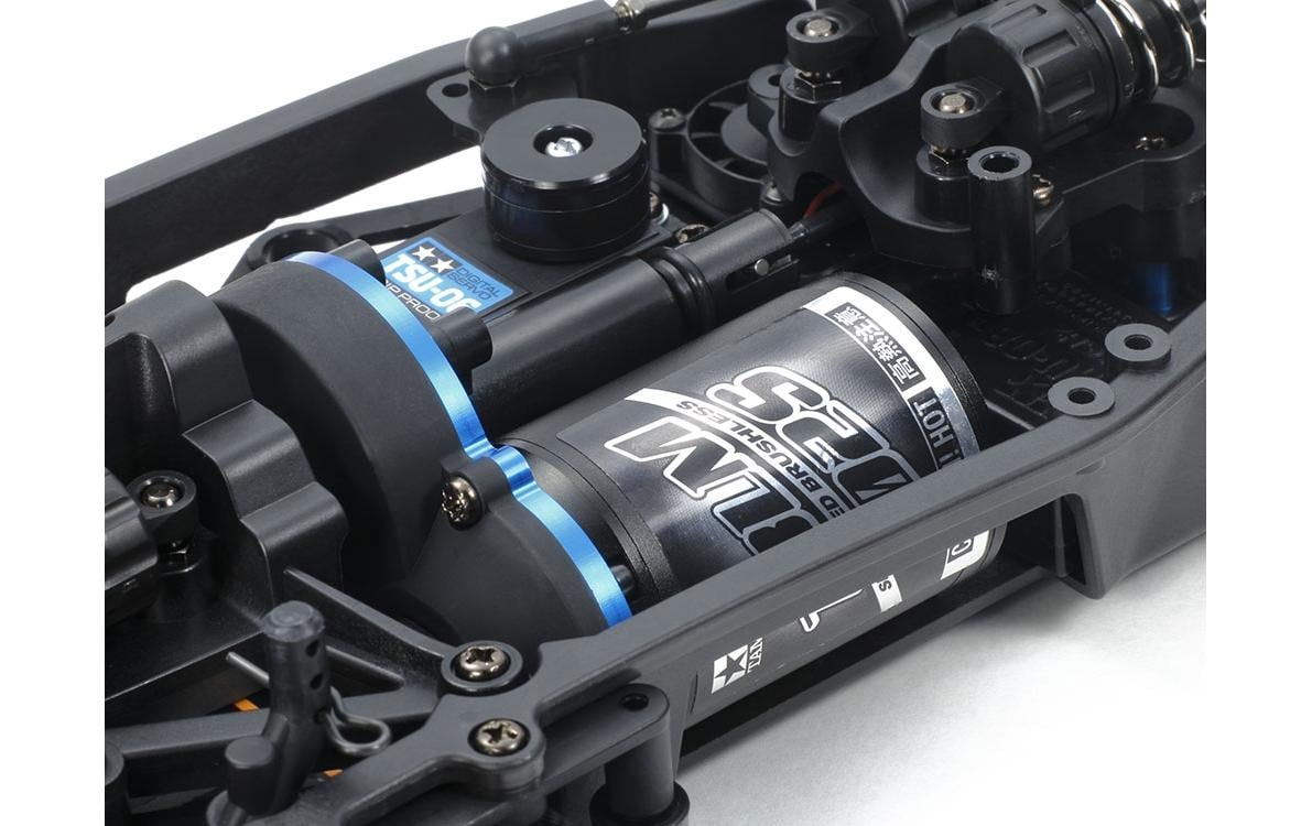 Tourenwagen Mercedes CLK-GTR TC-01 Bausatz, 1:10<br>4WD On-Road Modell mit TC-01 Chassis und 1997 Mercedes-Benz CLK-GTR Karosserie
