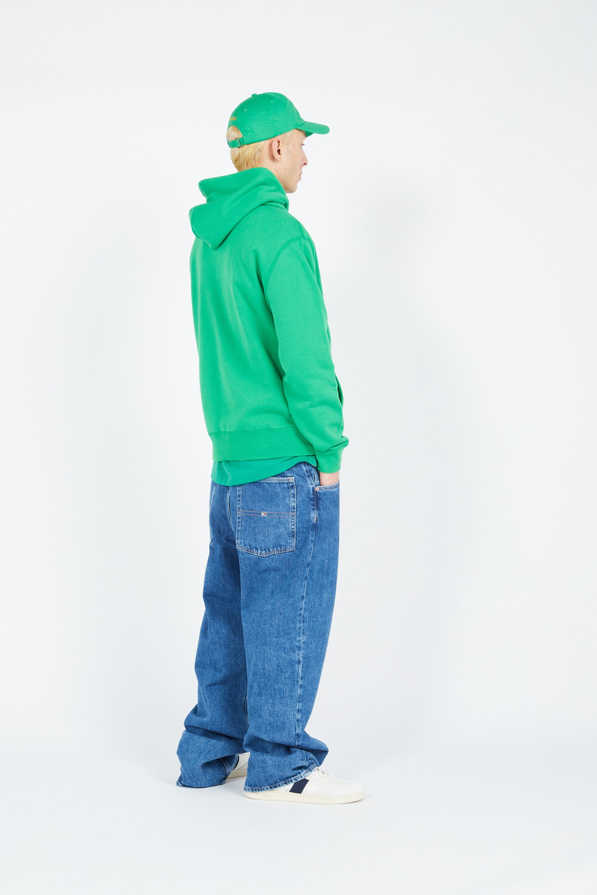 POLO RALPH LAUREN Hoodie RL FLEECE-LSL-SWS Vert