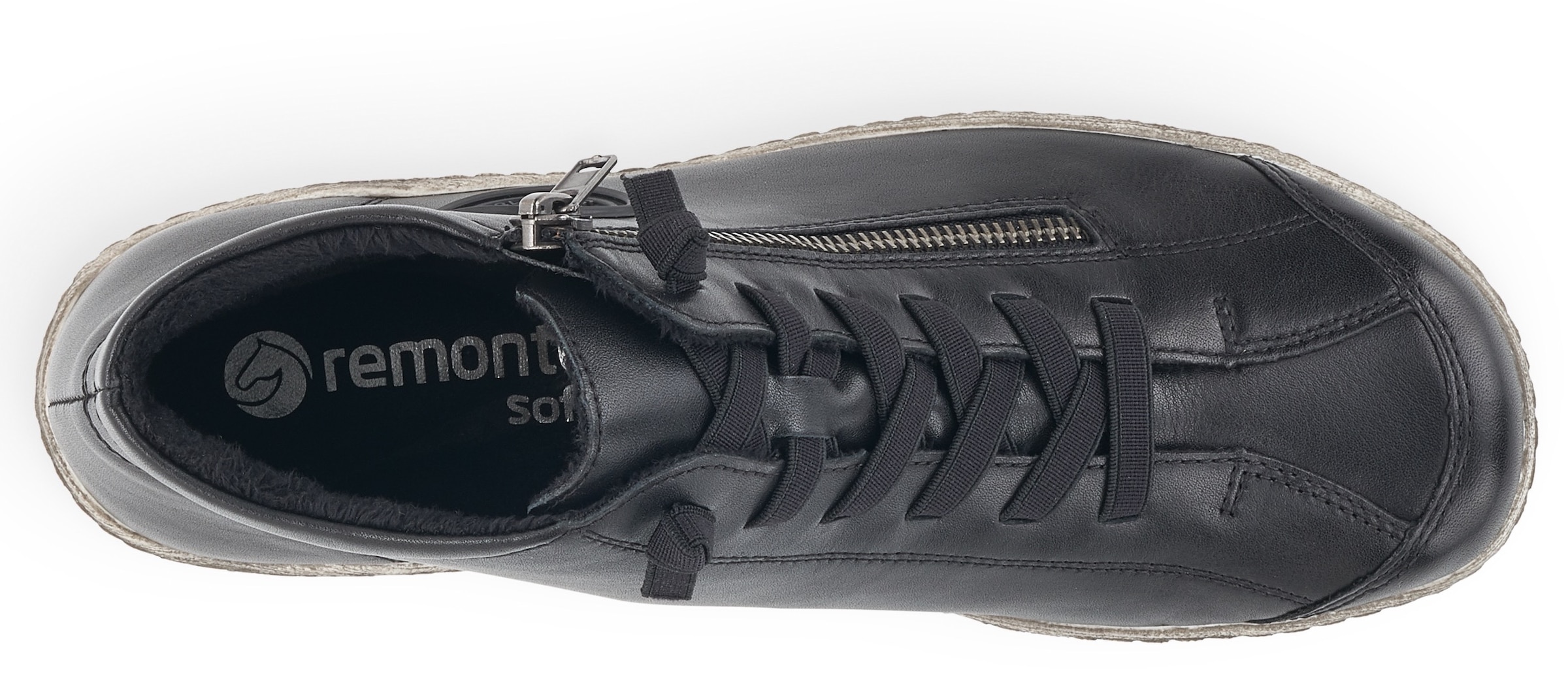 Remonte Sneaker  mit Aussenreissverschluss