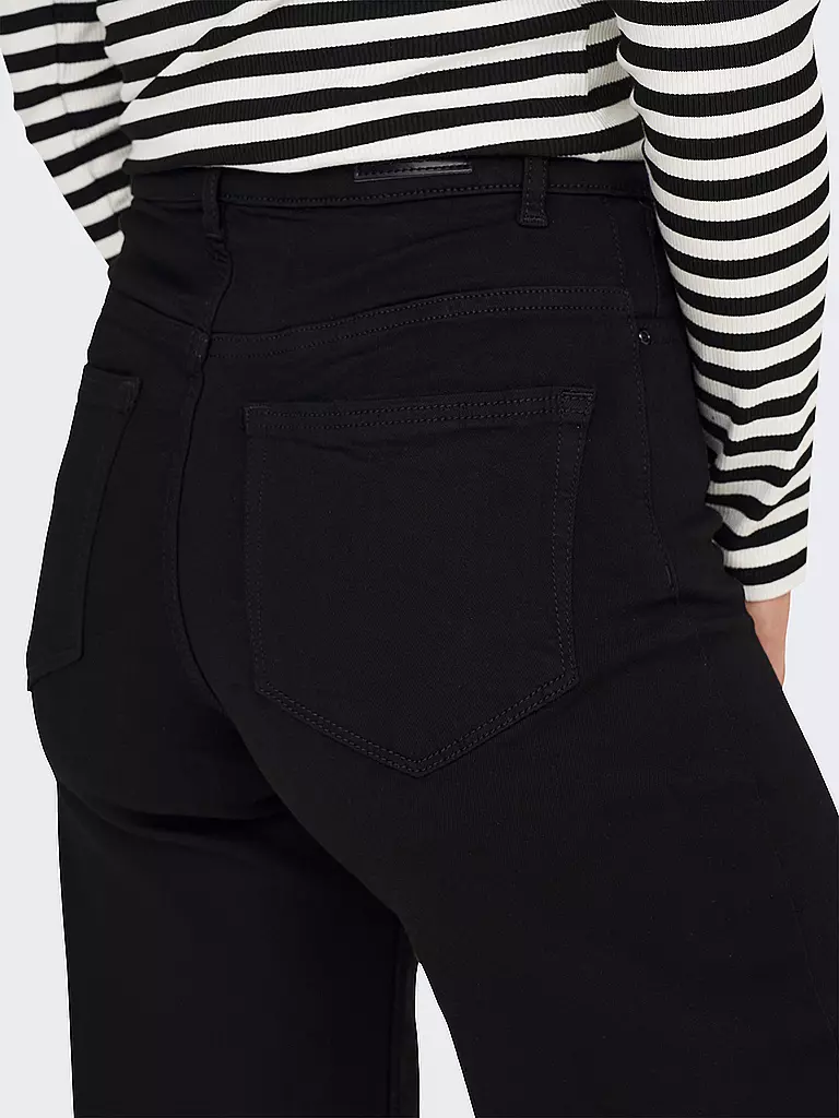 ONLY Jeans Wide Leg ONLMADISON BLUSH schwarz