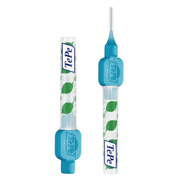 Escova interdental TePe Eco-Responsible ISO 3 / 0,60 mm, pacote com 6 unidades.