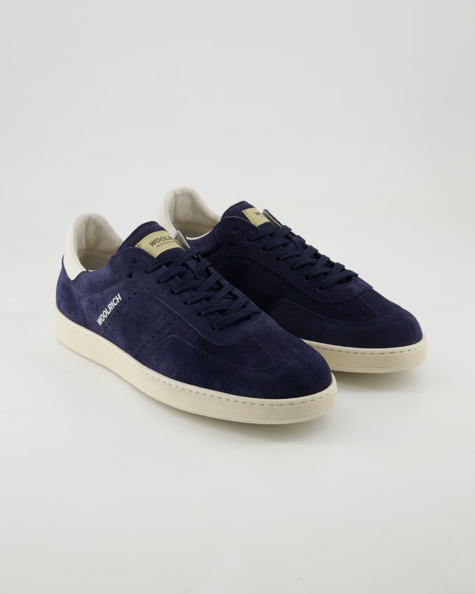 Woolrich Swing Court Sneaker in Blau