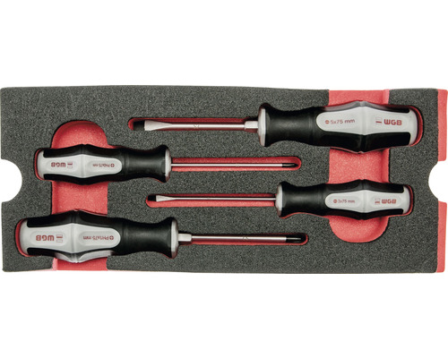 Werkplaatswagen Industrieel 712 x 943 x 466 mm 7 laden - incl. 6 gereedschapsmodules blauw 103-delige set