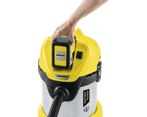 Kärcher WD 3 Accu Premium nat- en droogzuiger, zonder accu en lader