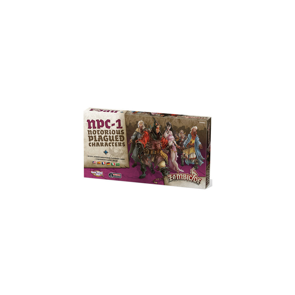 Zombicide Black Plague - Notorious Plagued Characters