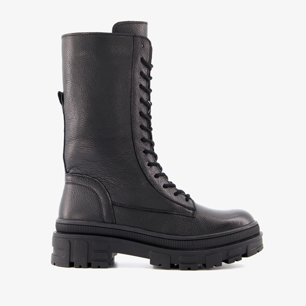 Harper leren dames veterboots