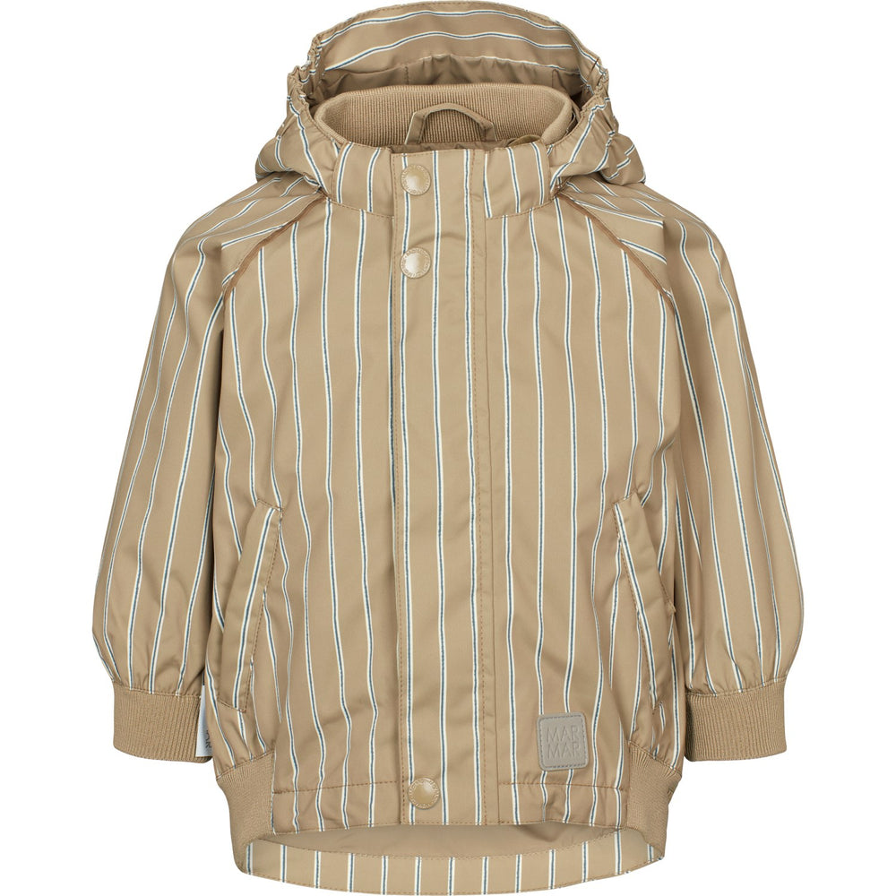 Køb MarMar Tech. Summer Outerwear Sea Forest Stripe Olio Jakke Outerwear