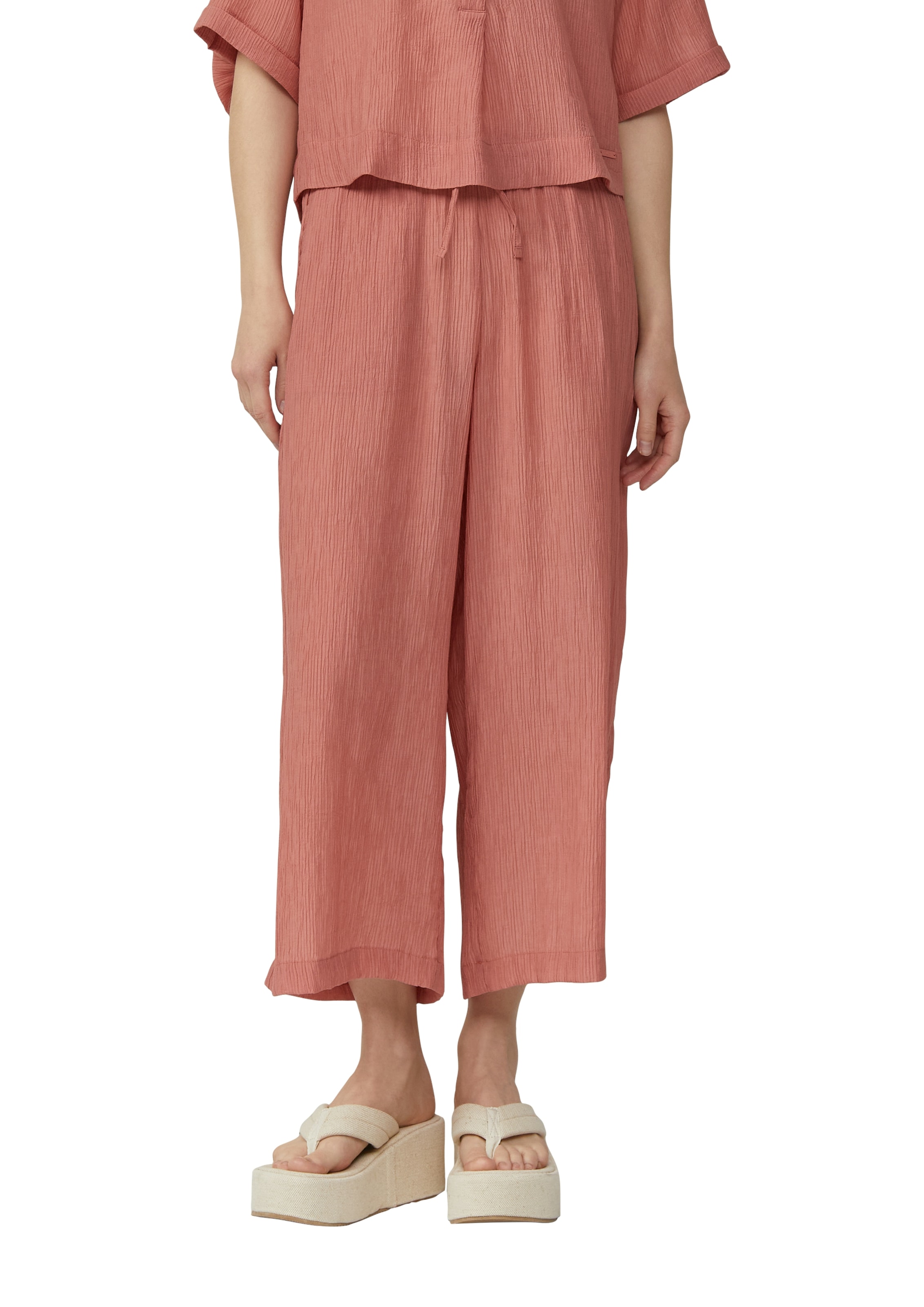 QS Culotte  Sommerhose in Struktur-Optik