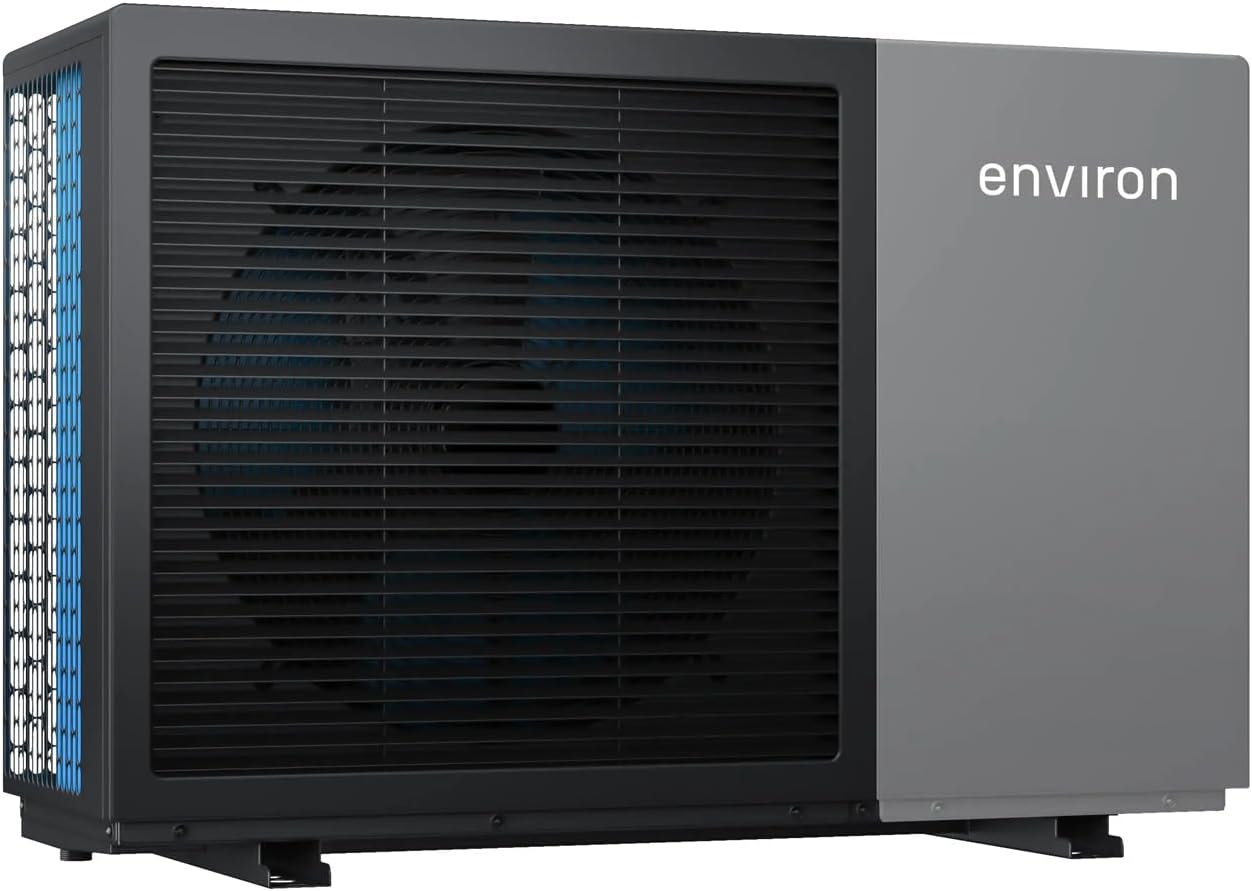ENVIRON- A+++ EcoHeat Monoblock Wärmepumpe | 6-24 kW | R32 | Höchste Effizienz für Ihr Zuhause (6 kW)