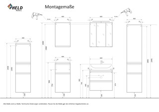 Hochschrank Gent grau B/H/T 40x180x35 cm
