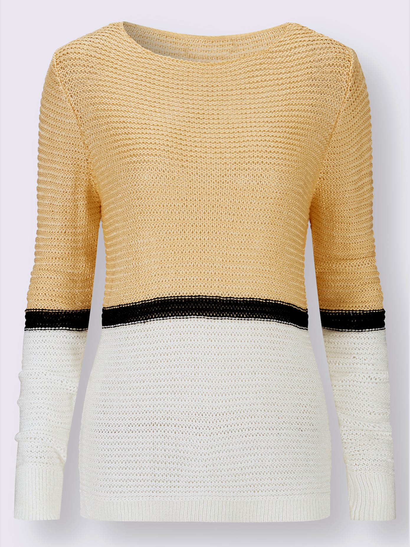 Pull encolure en u