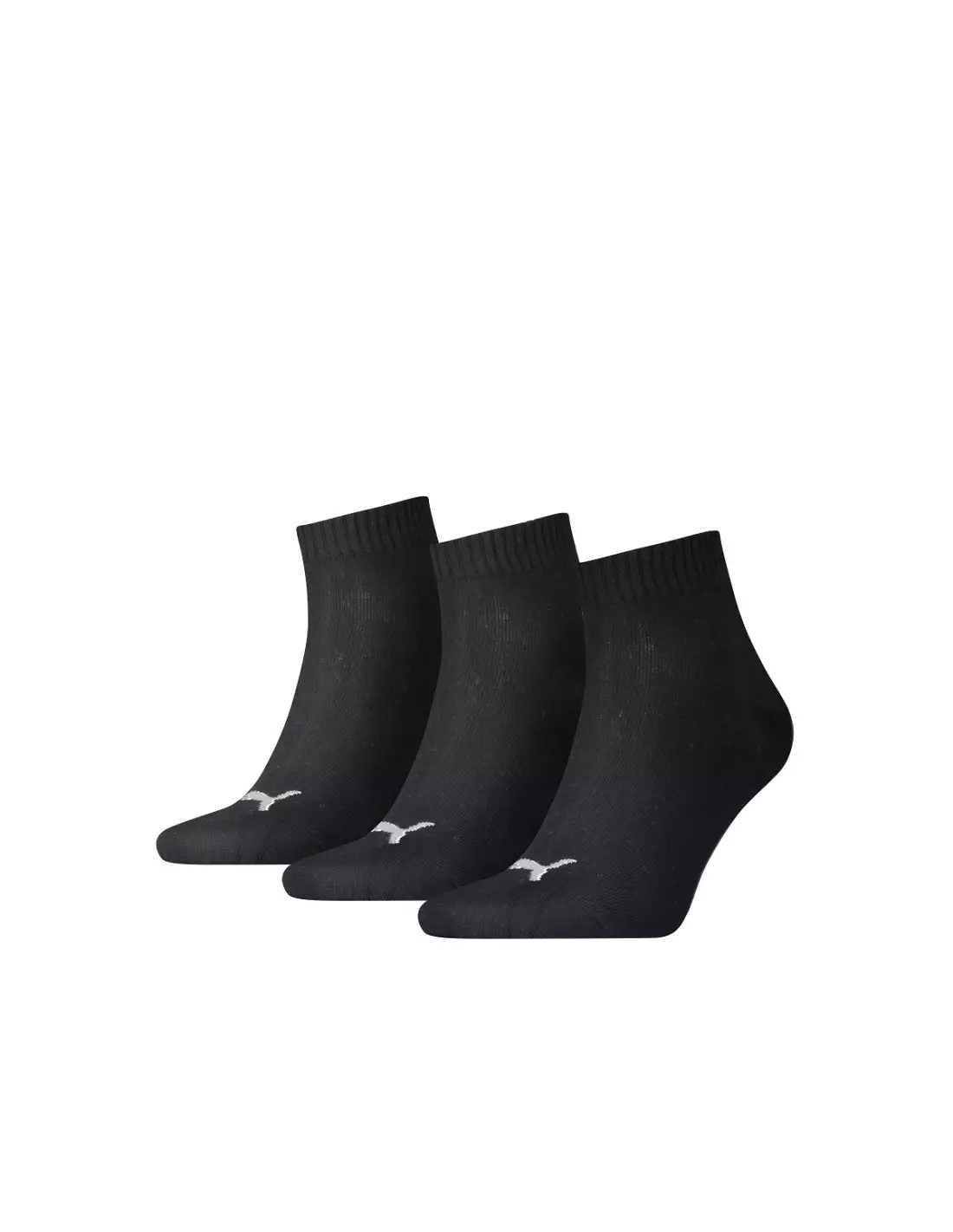 PUMA Chaussettes lot de 3 - Chaussettes Noir