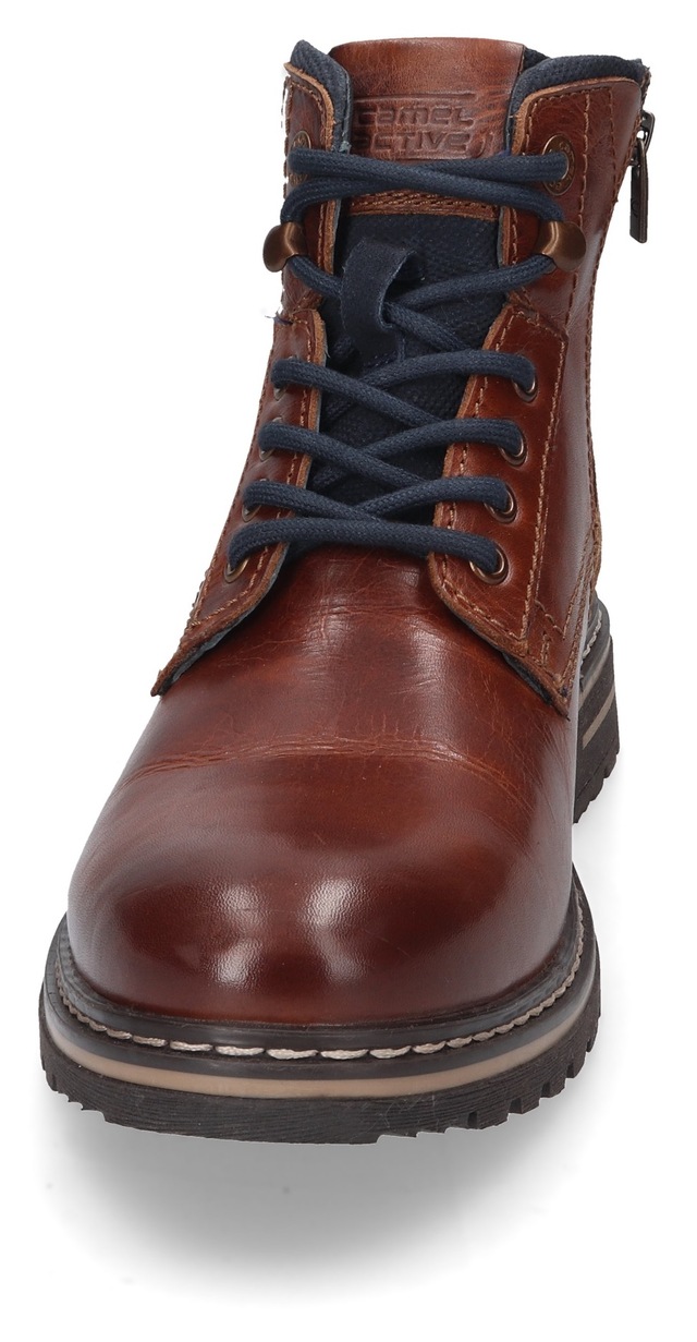camel active Schnürboots  Winterboots, Stiefel mit Reissverschluss
