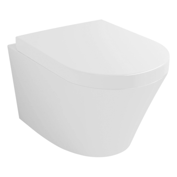 Atlantic hangend toilet Seth randloos wit