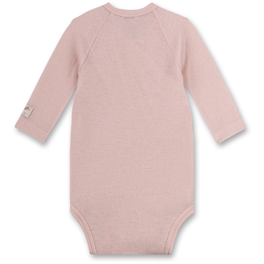 Sanetta Wickelbody Wolle rosa