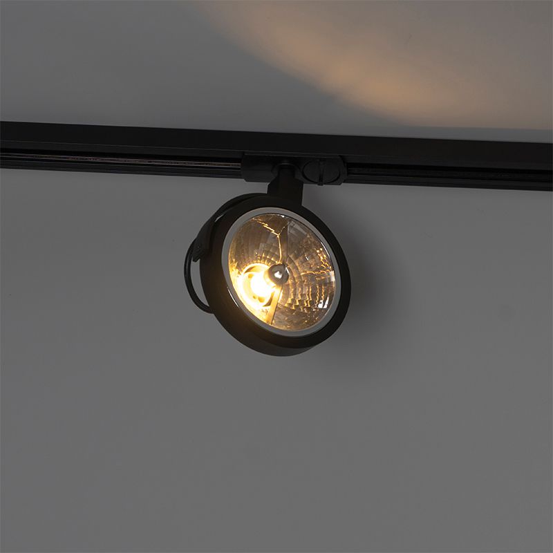 Railspot 1-fase zwart - Iconic Go