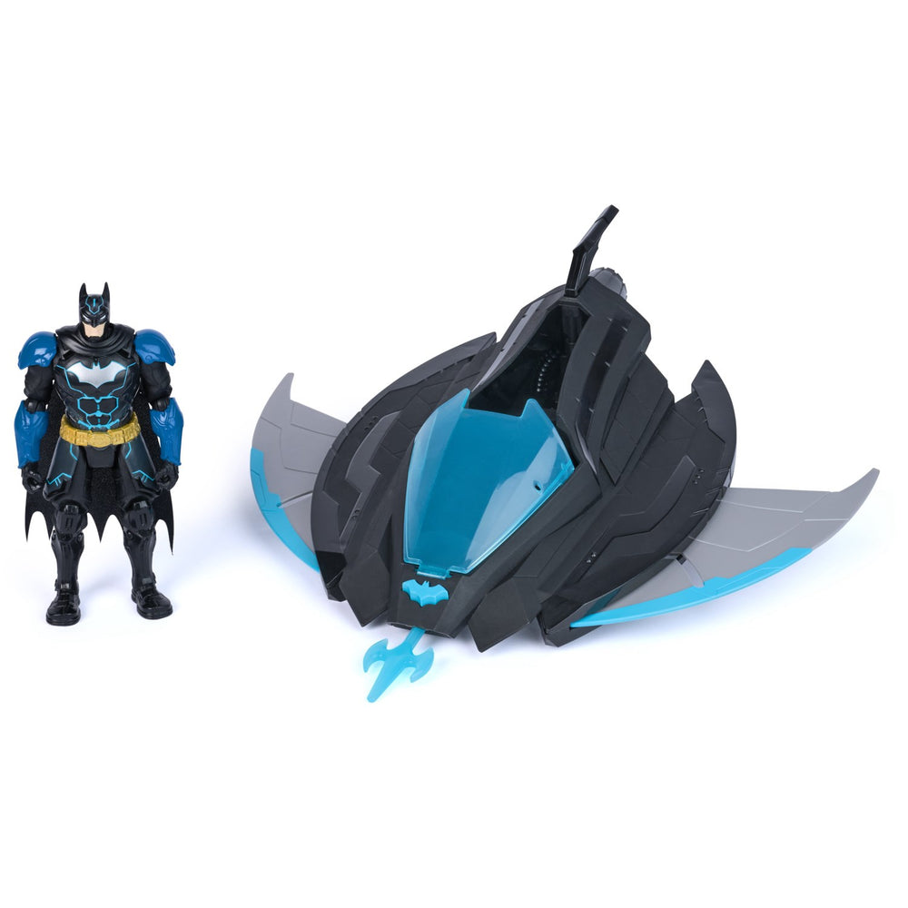 Køb Batman & DC Universe Ninja Strike Batwing & 15 Cm Batman
