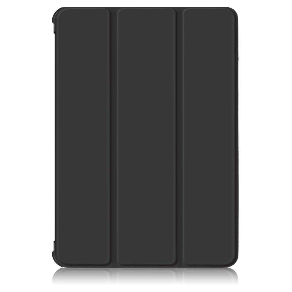 Samsung Galaxy Tab S8  Plus / Tab S7  Plus / Tab S7 FE 5G Leder Tasche Smart Cover Hülle S-Pen Halterung - Schwarz