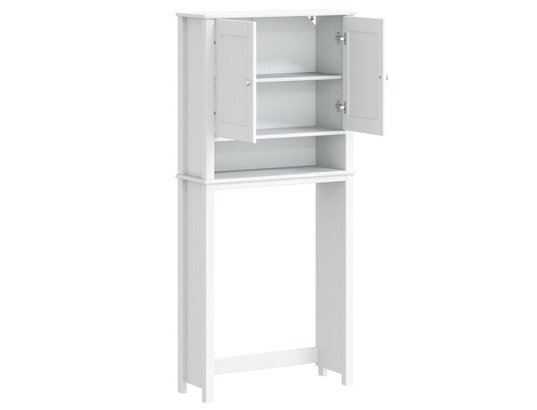 VIDAXL - Armoire pour machine à laver berg blanc bois massif
