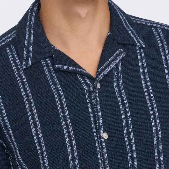 Only & Sons Trev Life Stripe Overhemd Heren
