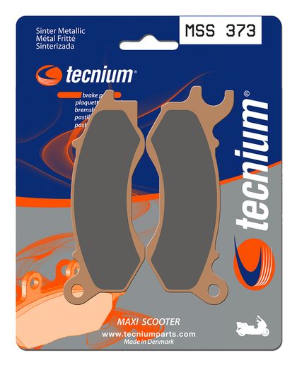 Plaquettes de freins Tecnium Maxi Scooter métal fritté - MSS373