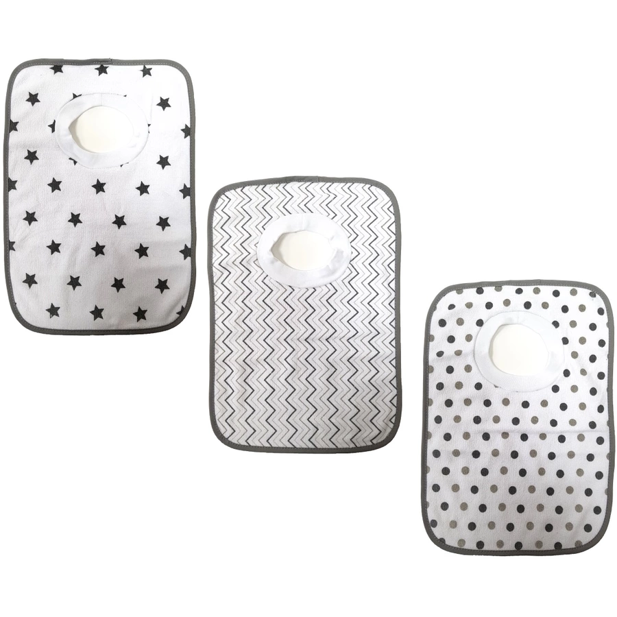 HÜTTE & CO Schlupflätzchen 3er-Pack SternePunkteZacken