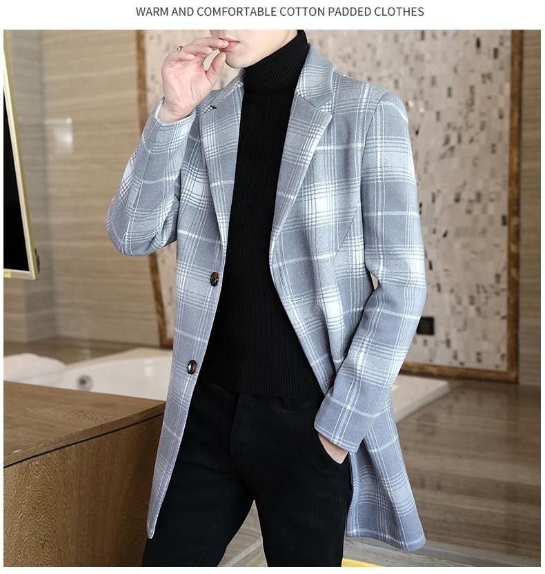 Bay Go Mall - Geruite trenchcoat