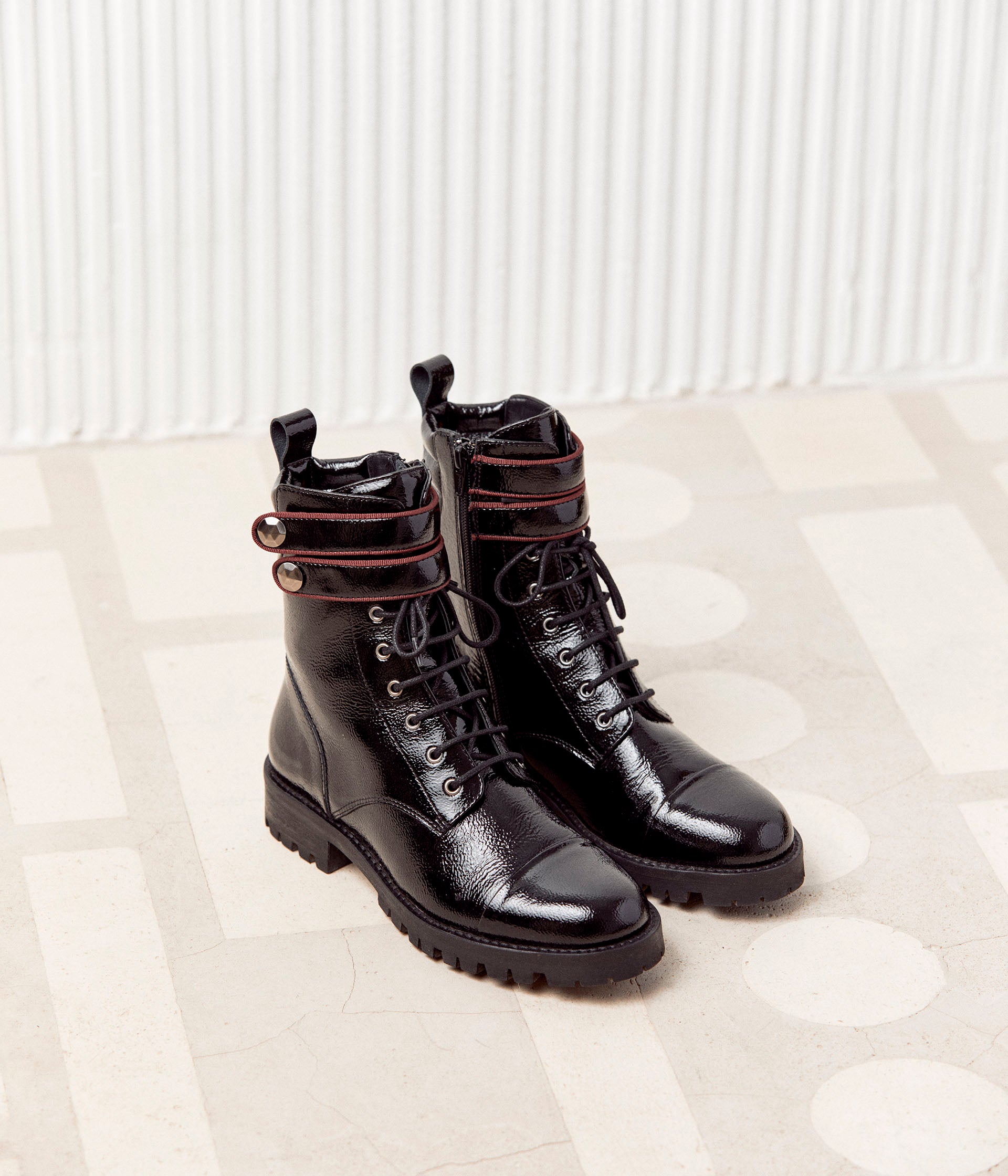 Boots vernis Julia