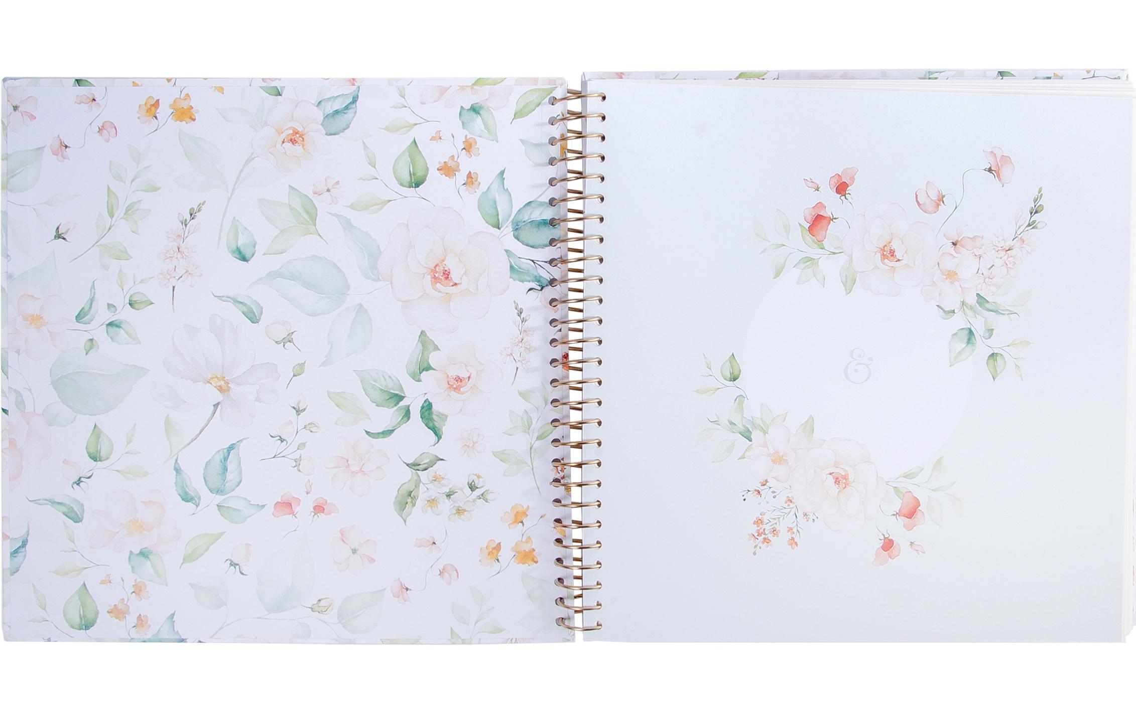 Gästebuch Wildrosen 23.9 x 23.9 cmBesucherbuch