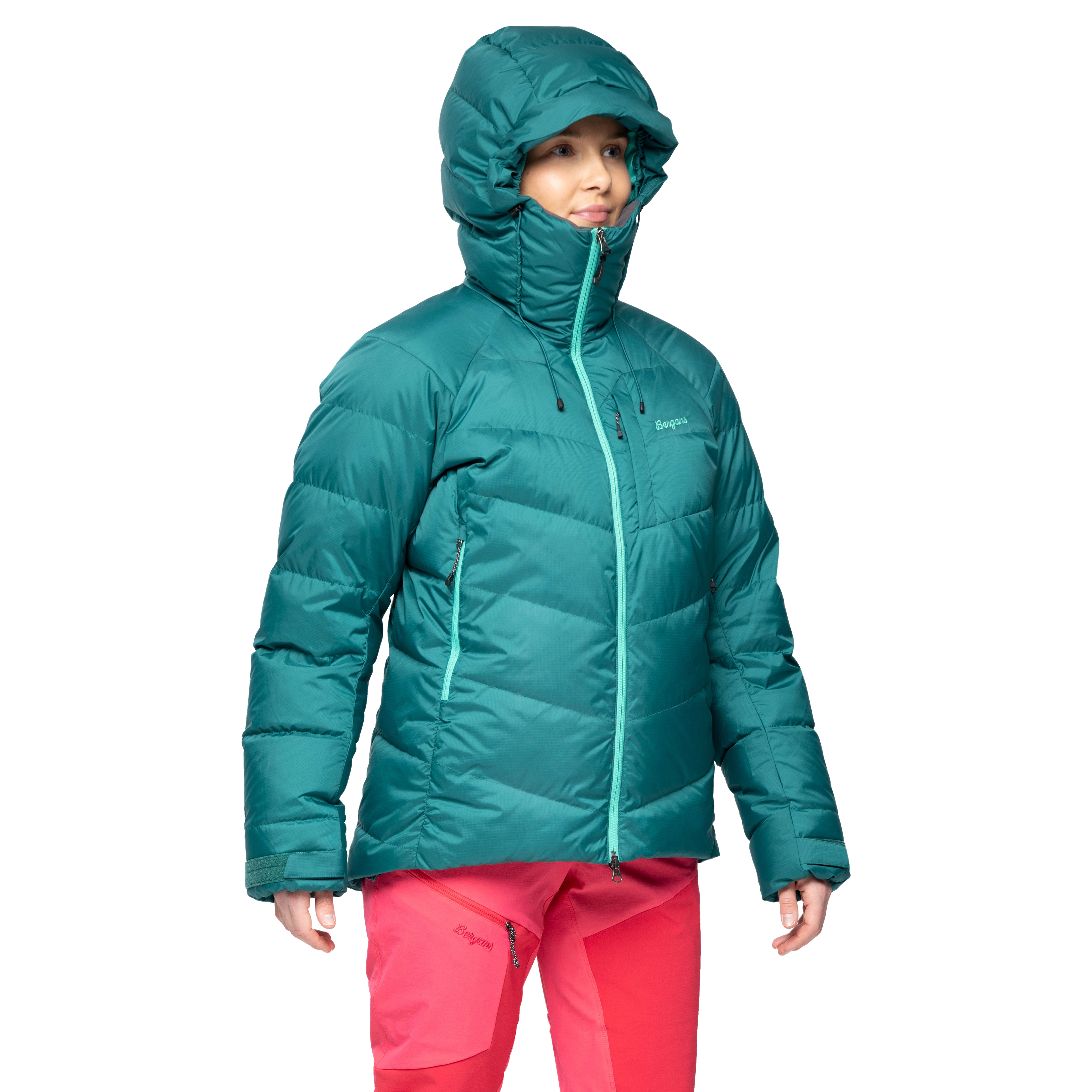 Tind Mountain Down Jacket Women Malachite Green